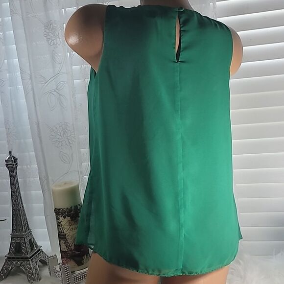 1663 FOREVER 21 Green Top Size Small - Picture 3 of 7
